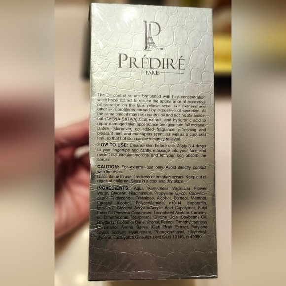 NIB-Oil Control Cooling Serum-Predire Paris - Picture 9 of 9